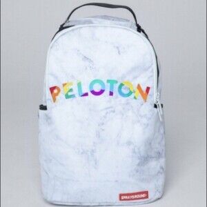 Sprayground X Peloton PRIDE Marble Backpack One Size Casual School